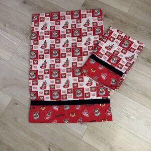 Ohio State Buckeyes Pillowcase (Standard Set of 2) NCAA Handmade 19.5" x 30"